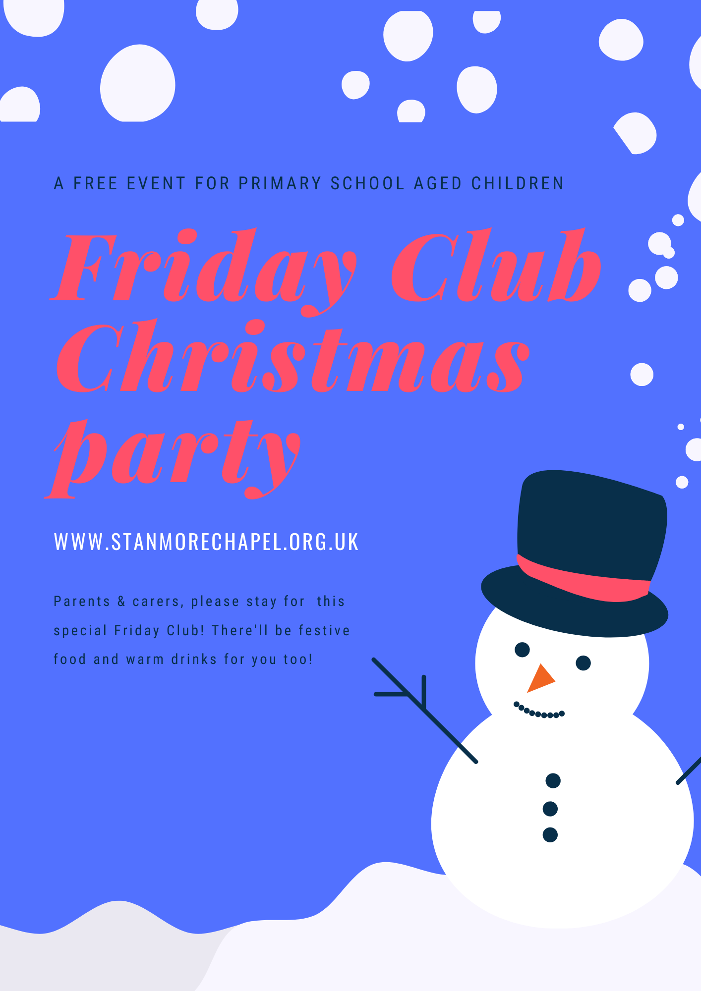 Friday Club Christmas party re