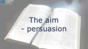 The aim of gospel ministry - persuasion